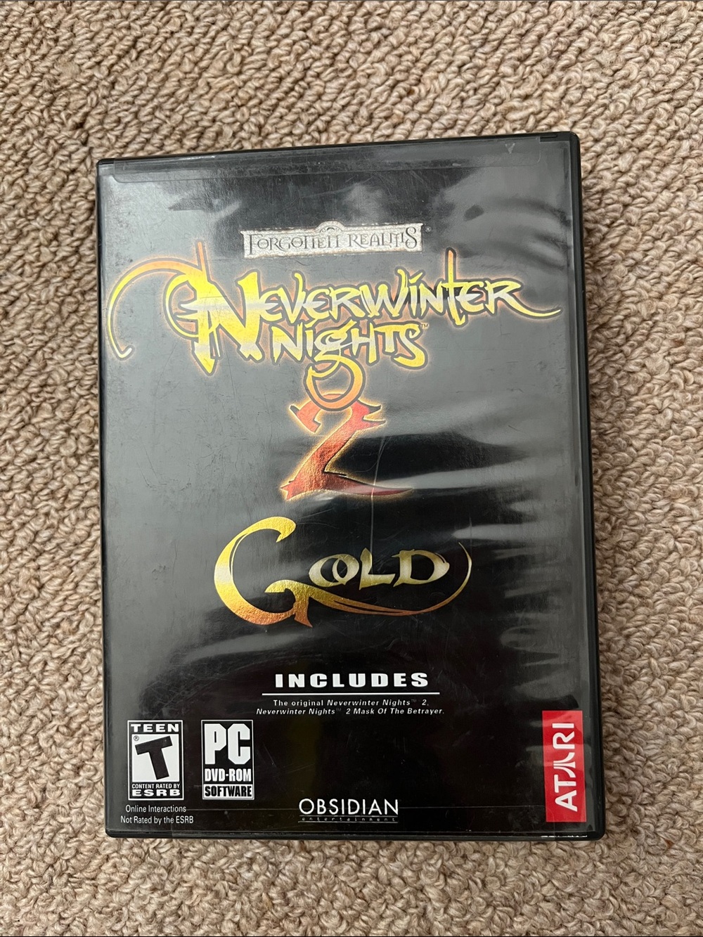 Neverwinter Nights 2 Gold (Black) - Atari PC